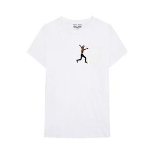 Футболка Cactus Jack by Travis Scott x Virgil Abloh By A Thread T-Shirt (Air Jordan 4 Version) 'White', белый