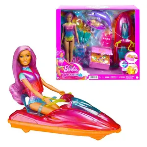 Детская кукла Barbie Wrist And Motorcycle Doll, мультиколор