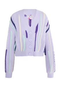 Толстовка IZIA Cardigan, цвет Helllila Mehrfarbig