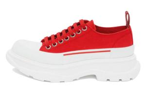 Протектор Slick Low Lace Up Белый Красный Alexander Mcqueen