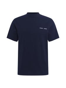 Классическая футболка Samsøe Samsøe Shirt Norsbro, темно-синий