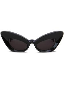 Marni солнцезащитные очки в оправе 'кошачий глаз', черный