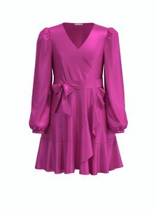 Детское платье-кимоно в темно-розовом Habitual Girl