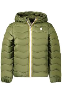 Куртка детская K-Way на молнии, зеленый