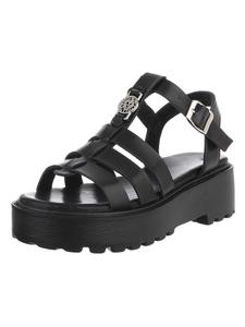 Сандалии на плоской подошве Ital-Design, черный