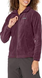 Columbia Women's Benton Springs Full Zip, Black Cherry