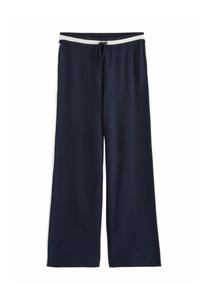 Брюки Next COMPACT COSY WIDE SIDE STRIPE , Navy/Dark Blue