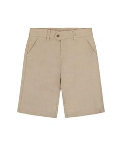 Бермуды для мальчиков с косыми карманами - маленькие дети Deux par Deux, коричневый/бежевый