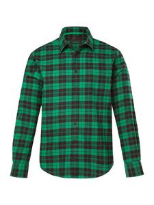 Рубашка пальмово-зеленого цвета JP1880