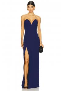 Платье X revolve cherri gown Amanda Uprichard, navy