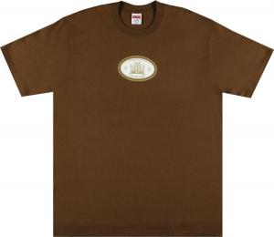 Футболка Supreme Experientia Tee 'Brown', коричневый