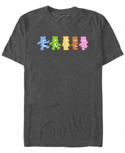 Мужская футболка с коротким рукавом care bears walk Fifth Sun, мульти