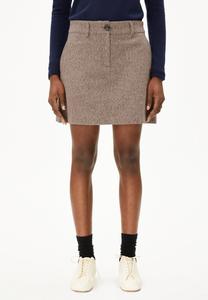 Юбка ARMEDANGELS HANNAAHLA, Pure-Walnut Cream/Light Brown