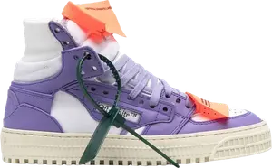 Кроссовки Off-White Wmns Off-Court 3.0 High White Purple, фиолетовый