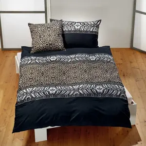 Постельное белье Dream Sleep Mako-Satin Kalahari 155x220 см + 80x80 см Traumschlaf