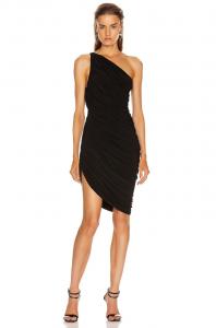Платье мини Norma Kamali Diana, черный
