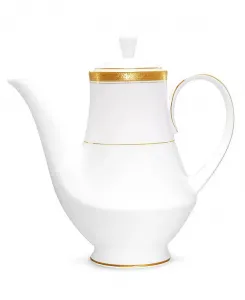 Золотой кофейный сервиз Crestwood Noritake, gold