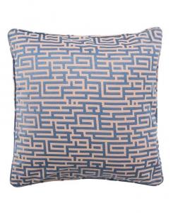 Подушка Басма 20х20 дюймов Safavieh, синий