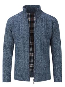 Вязаный кардиган Youthup, синий