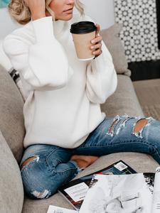 LA Angels Белый свитер