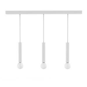 Подвесной светильник Lumicom Puro X3, 69x120x69x4 см, белый
