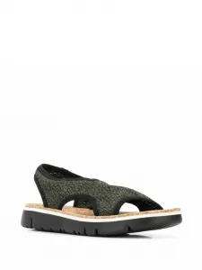 Сандалии oruga  с ремешком на пятке Camper, черный