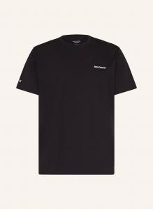 Логотип на груди футболки Salomon, черный