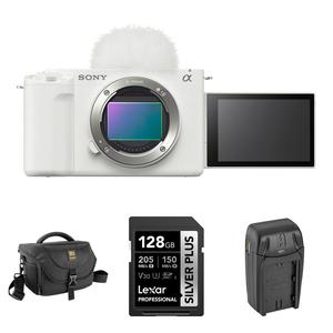 Беззеркальная камера Sony ZV-E1 Mirrorless Camera with Basic Bundle (White)