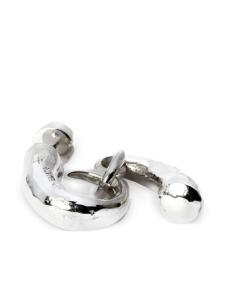 Серьга-подвеска Little Horn Parts of Four, серебряный