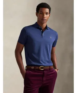 Футболка поло Slim fit Polo Ralph Lauren, синий