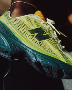 Кроссовки унисекс CNCPTS x New Balance 740 'Brut', зеленый