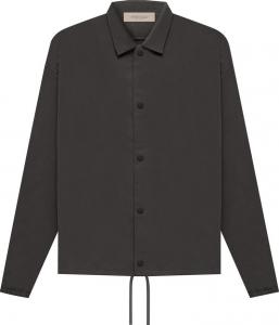 Куртка Fear of God Essentials 1977 Coaches Jacket 'Iron', черный