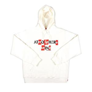 Толстовка Supreme x ANTIHERO Hooded Sweatshirt 'White', белый
