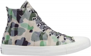 Кроссовки Converse Wmns Chuck Taylor All Star High Camo, коричневый
