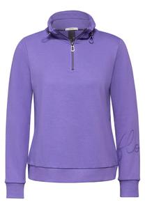 Свитер CECIL Sweatshirt, фиолетовый