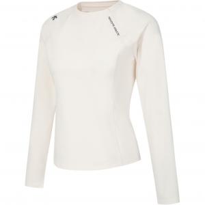 Футболка для бега женская DESCENTE, кремовый