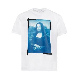 Футболка Off-White Monalisa Over Short-Sleeve Tee 'White', белый