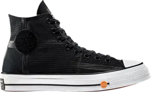 Кроссовки Converse Rokit x Chuck 70 High Blacktop, черный