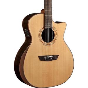 Акустическая гитара Washburn WCG20SCE Comfort Series Grand Auditorium Acoustic-Electric Guitar