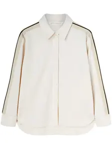 Рубашка с вышитым логотипом PALM ANGELS, белый