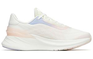 Кроссовки женские с низким верхом цвета слоновой кости/зеленый принцессы/белый порошок Anta