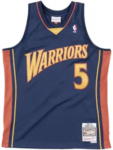 Топ NBA Golden State Warriors 06 Baron Davis Swingman Mitchell & Ness, синий