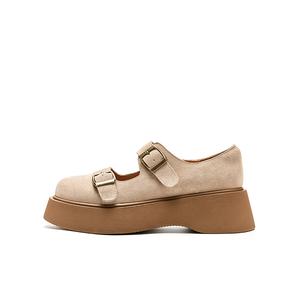 Туфли Platform Mary Jane Shoes Women's HR, серый