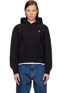 Толстовка с американским шрифтом Carhartt Work In Progress, черный