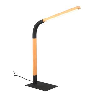 Настольная лампа Trio Norris, железо/сосна - черный
