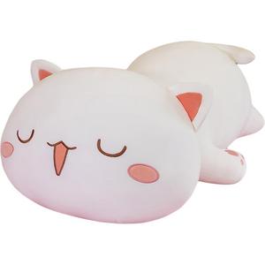 Мягкая и милая плюшевая игрушка Лежачий кот, высота 40см/50см/70см/90см JINXIANGHE