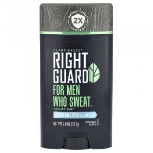 Right Guard, Растительный антиперспирант / дезодорант, для мужчин, Mountain Fresh, 73,7 г (2,6 унции)