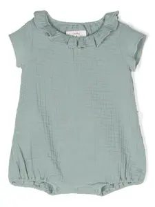 Боди из сирсакера TEDDY & MINOU, зеленый