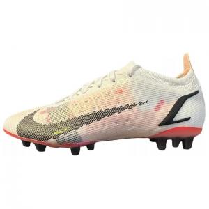 Nike Mercurial Vapor 14 AG Противоскользящие износостойкие футбольные бутсы с резиновыми короткими шипами Мужские Белый Черный