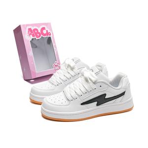 Нескользящие износостойкие низкие кроссовки для скейтбординга унисекс ABCIO, Ecru